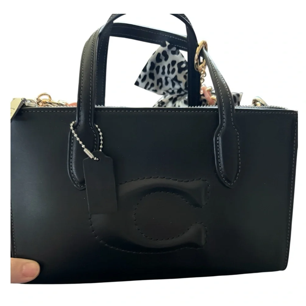 Coach Black Satchel